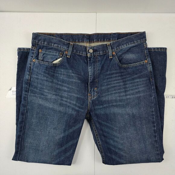 Levi's 527 Bootcut Jeans Dark Wash W38 L30 Denim Pants 4391 - Picture 1 of 12